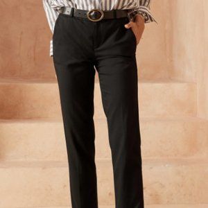 Banana Republic Ryan Dress Pants, Size 0, Black